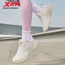 Xtep Light FW Running Shoes For Women Summer Breathable Mesh Running Shoes Outdoor Cushioning Rope Skipping Shoes 875318110019