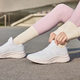 Xtep Light FW Running Shoes For Women Summer Breathable Mesh Running Shoes Outdoor Cushioning Rope Skipping Shoes 875318110019