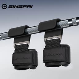 2PC Non-Slip Weight Lifting Hookspremium Pair of Straps Weightlifting Deadlift Chin Pull Up and Exercise Fitness Hook Training