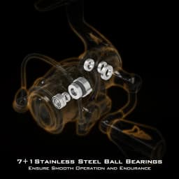 KastKing Zephyr 1000 SFS Spinning Reel Ultralight Spin Finesse System Fishing Reel Carbon Fiber Construction Carbon Fiber Drag