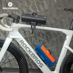 ROCKBROS Bicycle Bag Large Capacity 0.7L Password Storage Box Waterproof Top Tube Bag Anti-theft Bike Frame Bag Hard Shell Bag