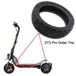 Original 11-inch Off-road Tires For Ninebot By Segway ZT3 / ZT3 PRO Electric Scooter 70/60-7.5 Tubeless Tyres Wheel Accessories