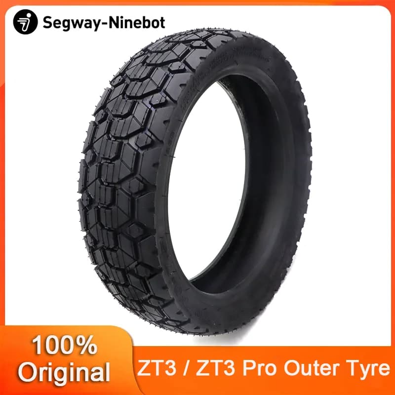 Original 11-inch Off-road Tires For Ninebot By Segway ZT3 / ZT3 PRO Electric Scooter 70/60-7.5 Tubeless Tyres Wheel Accessories