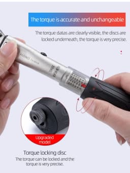 BIKEHAND Professional Taiwan YC-617-2S Bicycle Bike Torque Wrench Allen Key Tool Socket Spanner Set Kit Cycling Repair Tool Kits