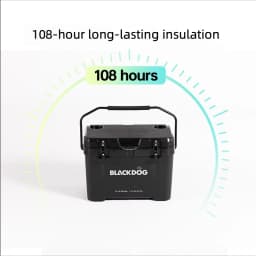 Blackdog Outdoor 26L Large Space Camping Insulated Box Refrigerator Portable Outdoor Camping Ice Block Insulated Car Ice Bucket