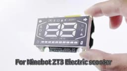 For Segway Ninebot ZT3 Pro Electric Scooter Dashboard LED Dispaly Instrument Meter Board Kickscooter Parts Accessories
