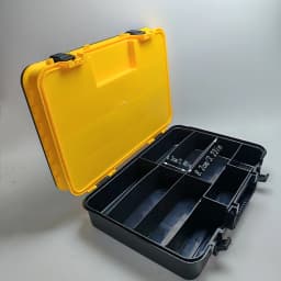 Luya Double-Layer Suitcase Fishing Toolbox Large Capacity Accessory Box Fake Bait Tool Parts Accessory Storage Box