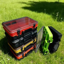 Luya Double-Layer Suitcase Fishing Toolbox Large Capacity Accessory Box Fake Bait Tool Parts Accessory Storage Box