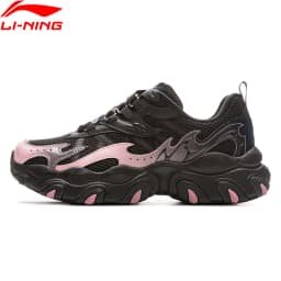 Li-Ning Women's X-CLAW LITE 3 Lifestyle Shoes Stylish Breathable Thick Heel LiNing Classic Casual Sneakers AGCV398