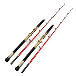 1.65M 1.80M 1.98M Casting Spining Fishing Rod 50kg Straight Butt Deep Sea Superhard Throwing shot Rod Ocean Boat Trolling Rod