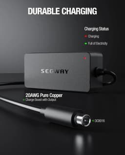 Original Segway Charger 42V 1.7A For Ninebot Max G2 G30L G30LP G30P F40 F30 F20 For Xiaomi M365/Pro Electric Scooter Parts