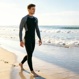 3MM Wetsuits Men Neoprene Diving Surfing Swimming Full Suits Cold Water Keep Warm Zipper Water Sports Full Diver Suit
