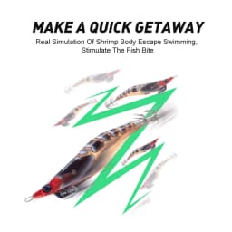 Kingdom 6pcs EGI Squid Bait Set 2.2# 2.5# 3.0# Artificial Jigging Lures Sea Fishing Octopus Cuttlefish Luminous Sinking Lure