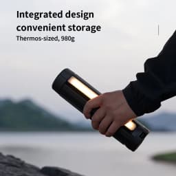 Camping Light Telescopic, Collapsible Outdoor Light, Electric Lantern, 15600mAh, Waterproof Flashlight Camping Lantern