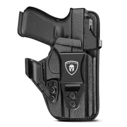 IWB Compatible with G17/19/22/23 Gen 3-5,G31/32 Gen 3-4,G19X/44/45,Concealed Carry,Leather Holster Right Hand