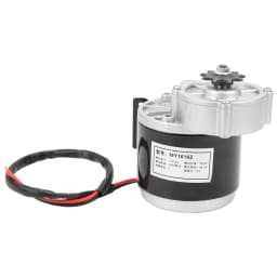 MY1016Z 12V 350W DC 9T Gear Reduction Electric Motor for Electric Scooter Bicycle Kit