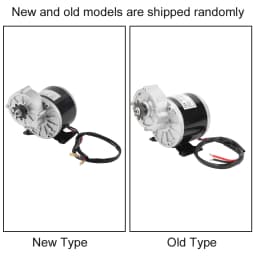 MY1016Z 12V 350W DC 9T Gear Reduction Electric Motor for Electric Scooter Bicycle Kit