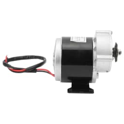 MY1016Z 12V 350W DC 9T Gear Reduction Electric Motor for Electric Scooter Bicycle Kit