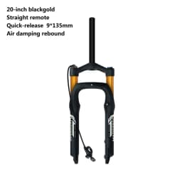 MAGICBROS Electric Bike Fork Air Suspension 20 26inch 4.0 Fork Snow Bike E-bike 9*135MM Damping Adjustment Fat Bike Air Fork