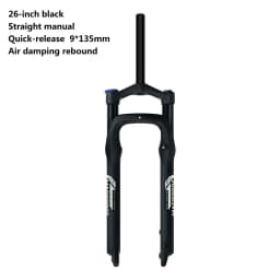 MAGICBROS Electric Bike Fork Air Suspension 20 26inch 4.0 Fork Snow Bike E-bike 9*135MM Damping Adjustment Fat Bike Air Fork