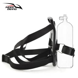 1Pcs Scuba Diving Single Tank Back Pack Single Tank Holder Bracket Back Gas Cylinder Backpack Snorkeling Oxygen Support