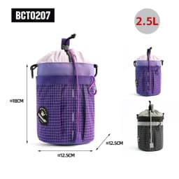 Rhinowalk Bicycle Front Tube Water Bottle Bag 2.5L Urban Cycling Handlebar Carrier Pouch Storage For MTB Road Bike Folding Bike