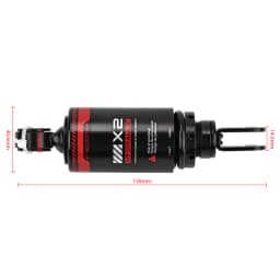 Original Rear Shock Absorber For Segway MAX G3 Electric Scooter Spring Damping Hardware Aluminum Alloy Parts