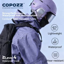 COPOZZ New Multi-Functional Ski Backpack Large Capacity Sports Board Bag Dry Wet Separation Snowboarding Camping Hiking Snow Bag