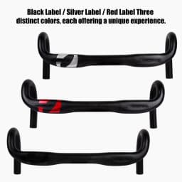 SAGMIT Bicycle Handlebar Reduce Resistance Bent Bar Strengthen Bike Parts With 31.8*420mm Aluminum Alloy Road Bike Handlebar