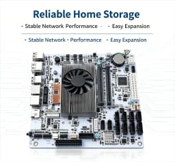 I5-8265UES 8 Bay NAS Motherboard 8 SATA Ports Dual M.2 Slot Support DDR4 RAM Home Storage Server Mainboard