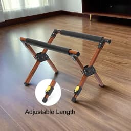 Outdoor Foldable Cooler Stand Camping Foldable Alloy Icebox Stand Mountaineering Support Rack Multi-Functional Non-Slip Stand