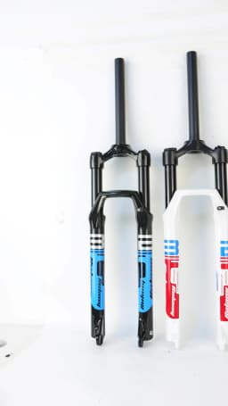 BOLANY Bike Air Fork 27.5/29inch 120mm Travel Oil Air Suspension Lightweight Magnesium Alloy Quick Release Bicycle Air Fork