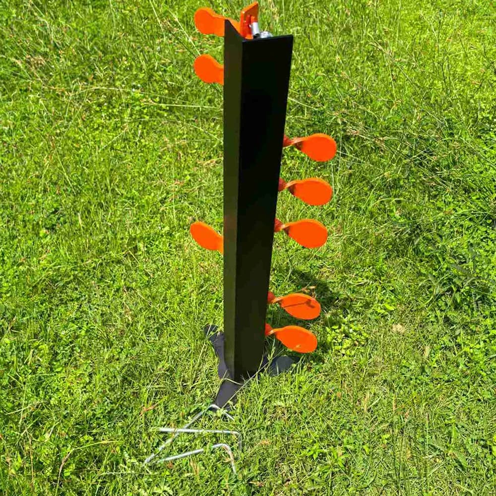 Thickened Metal Target Sheets: 5MM, 8 Shooting Metal Targets with Gradually Increasing Difficulty - Dueling Tree Targets