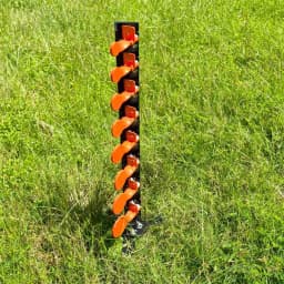 Thickened Metal Target Sheets: 5MM, 8 Shooting Metal Targets with Gradually Increasing Difficulty - Dueling Tree Targets
