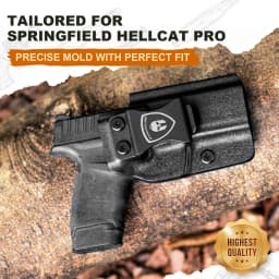 Only Fit Hellcat PRO Holster IWB KYDEX With Optic Cut,Fit Springfield Armory Only Hellcat PRO OSP Right Hand And Left Hand