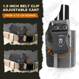 Only Fit Hellcat PRO Holster IWB KYDEX With Optic Cut,Fit Springfield Armory Only Hellcat PRO OSP Right Hand And Left Hand
