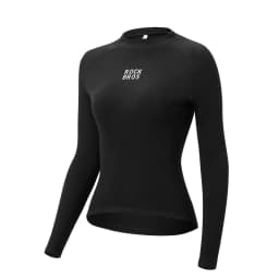 ROCKBROS Autumn Winter Cycling Jersey Warm Fleece Thermal Pullover Shirt Outdoor Sports Undershirt Men Women Cycling Clothing