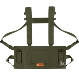 KRYDEX Tactical Chest Rig UW Gen IV Low Vis Lightweight Chest Rig Vest With Magazine Radio Tool GP Pouch H Harness Strap