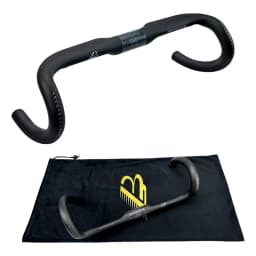 BALUGOE Carbon Fiber Ultralight Road Bicycle Handle Full Internal Wiring Handle Professional Competition Competitive Cycling