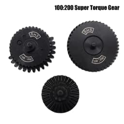 SHS CNC Steel Cutting Hight Speed High Torque Gear Set For AEG Gearbox SR25/9:1/12:1/13:1/16:1/18:1/100:200/100:300 Gear Set