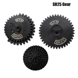 SHS CNC Steel Cutting Hight Speed High Torque Gear Set For AEG Gearbox SR25/9:1/12:1/13:1/16:1/18:1/100:200/100:300 Gear Set