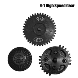 SHS CNC Steel Cutting Hight Speed High Torque Gear Set For AEG Gearbox SR25/9:1/12:1/13:1/16:1/18:1/100:200/100:300 Gear Set