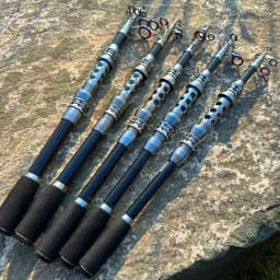 Ghotda Mini Sea Fishing Rod Spinning Feeder Carbon Fiber Telescopic 3.0M 2.7M 2.4M 2.1M 1.8M Portable Pole Metal Reel Seat