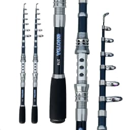 Ghotda Mini Sea Fishing Rod Spinning Feeder Carbon Fiber Telescopic 3.0M 2.7M 2.4M 2.1M 1.8M Portable Pole Metal Reel Seat