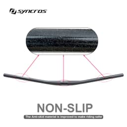 Syncros Carbon Fiber MTB Handlebar 9 Degree 31.8mm Matte Flat Mountain Bike Handlebars Bicycle Accessories