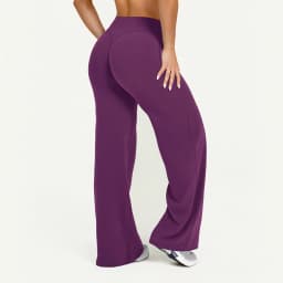 Flared Leggings Straight Leg Leggings Woman Wide-leg Pants Yoga Breathable Fitness Clothing Versatile Casual Pants