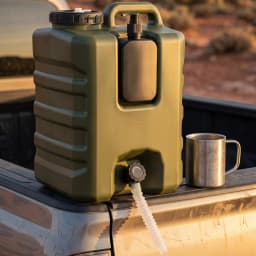 20L Water Jug with Spigot Large Camping Waters Jug Multifunction Waters Storage Containers for Emergency Storage Outdoor Hiking