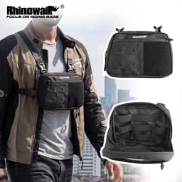 Rhinowalk Motorcycle Chest Bag Vest Crossbody Bags Cycling Multifunctional Tactical Excluding Backpack
