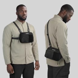 Rhinowalk Motorcycle Chest Bag Vest Crossbody Bags Cycling Multifunctional Tactical Excluding Backpack