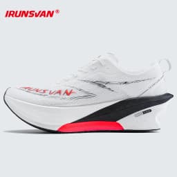 IRUNSVAN Men's Full Palm Carbon Plate Marathon Running Shoes Breathable And Comfortable Sports Shoes